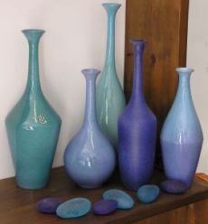 The vases