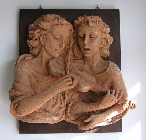 Angels playing
