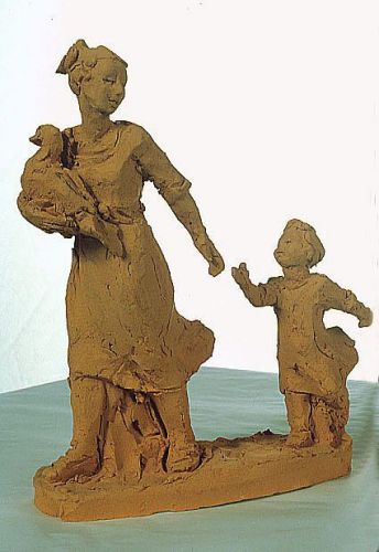 Mother with her daughter