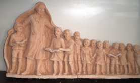 Nun with children